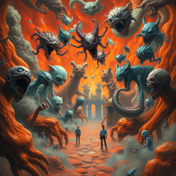 Psychological Horror Comedy text games