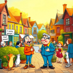 Whose Hello Is It Anyway? - Text-based game