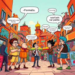 Whose Hello Is It Anyway? - Text-based game