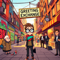 Whose Hello Is It Anyway? - Text-based game