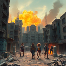 Whose Line Is It Apocalypse? - Text-based game