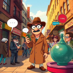 Whose Hello Is It Anyway? - Text-based game