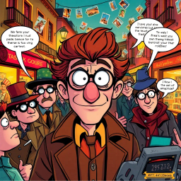 Whose Hello Is It Anyway? - Text-based game