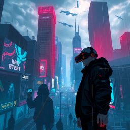 Cyberpunk Thriller text games