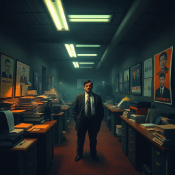 Mystery/Political Satire text games