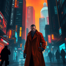 Tech Noir Mystery text games