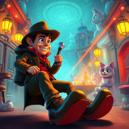 Whose-It-Is: The Grand Heist - Text-based game