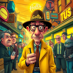 Whose Hello Is It Anyway? - Text-based game