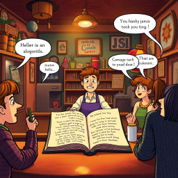 Whose Hello Is It Anyway? - Text-based game