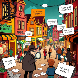 Comedy Mystery text games