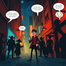 Mystery/Comedy text games