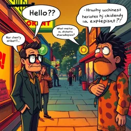 Whose Hello Is It Anyway? - Text-based game