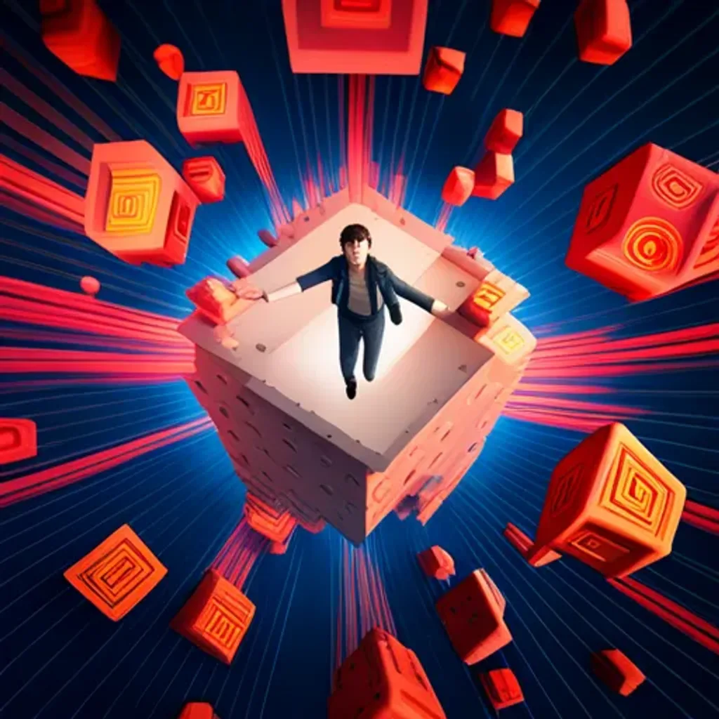 Spinning Cube Adventure