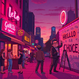 Whose Hello Is It Anyway? - Text-based game