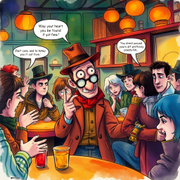 Whose Hello Is It Anyway? - Text-based game