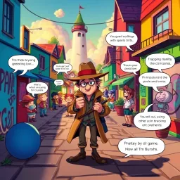 Whose Hello Is It Anyway? - Text-based game