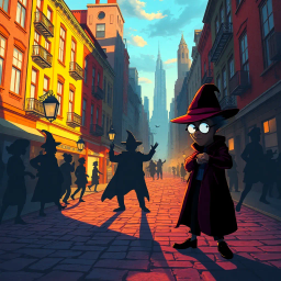 Whose Shadow is it Anyway? - Text-based game