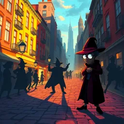 Whose Shadow is it Anyway? - Text-based game