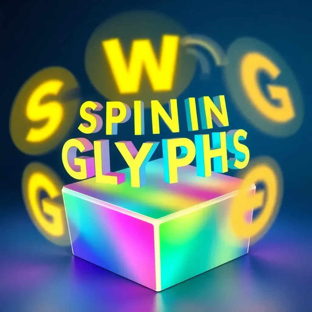 Spinning Glyphs