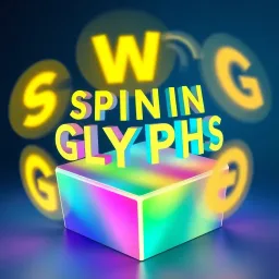 Spinning Glyphs
