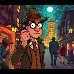 Hello, Who's It is? - Text-based game