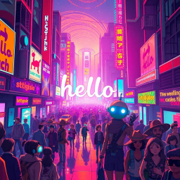 Whose Hello Is It Anyway? - Text-based game