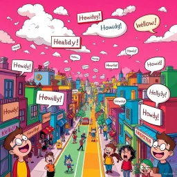 Whose Hello Is It Anyway? - Text-based game