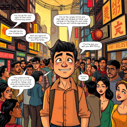 Code Switch Chronicles: Whose Hello is it Anyway? - Text-based game