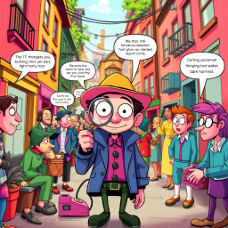 Whose Hello is it Anyway? - Text-based game