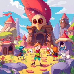 Prophecy of the Reluctant Hero - Text-based game