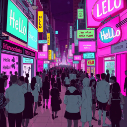 Whose Hello Is It Anyway? - Text-based game