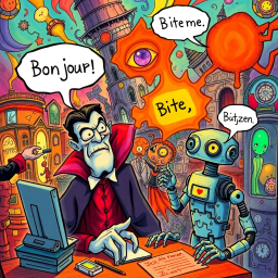 Whose Hello Is It Anyway? - Text-based game