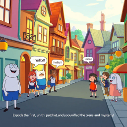 Hello, Who's There? - Text-based game