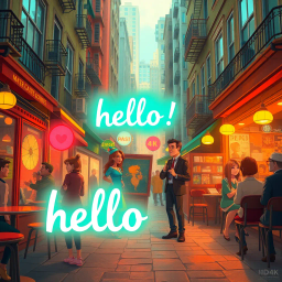 Whose Hello Is It Anyway? - Text-based game