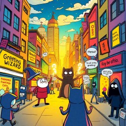 Whose Hello Is It Anyway? - Text-based game