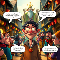 Whose Hello Is It Anyway? - Text-based game