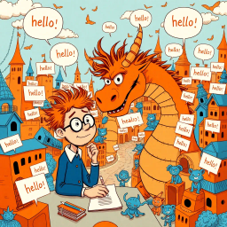 Whose Hello is it Anyway? - Text-based game