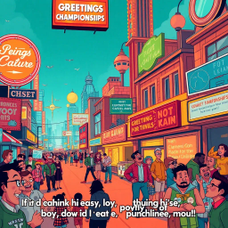 Whose Hello Is It Anyway? - Text-based game