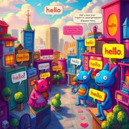 Whose Hello Is It Anyway? - Text-based game