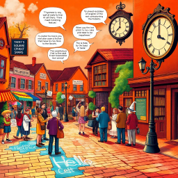 Whose Hello Is It Anyway? - Text-based game