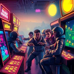 The Infinity Arcade Incident - Text-based game