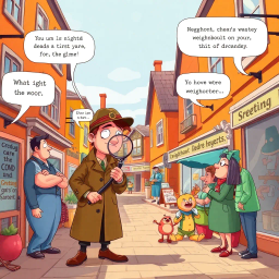 Whose Hello Is It Anyway? - Text-based game