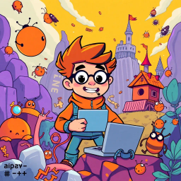 Variadic Adventures: The Comma Chronicles - Text-based game