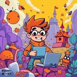 Variadic Adventures: The Comma Chronicles - Text-based game