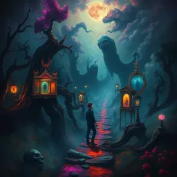 Nightmare Exchange - Text-based game