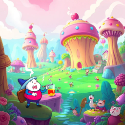 Alchemic Antics - Text-based game