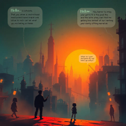 Whose Hello Is It Anyway? - Text-based game