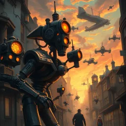The Automaton Rebellion - Text-based game