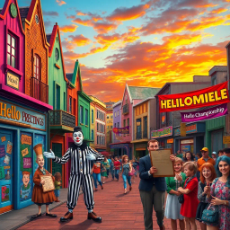 Whose Hello Is It Anyway? - Text-based game