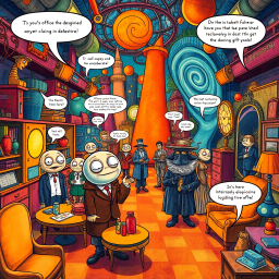 Worlds Unbound: Who’s Hello is it Anyway? - Text-based game